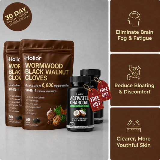 Flush Out Hidden Parasites & Larva in Just 14 Days with Wormwood Black Walnut Cloves