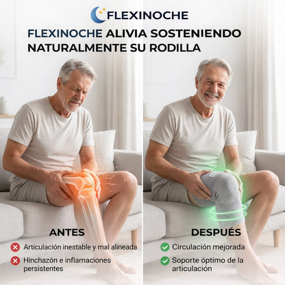 FlexiNoche™ - Rodillera Premium